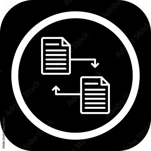 Files Exchange Icon Design