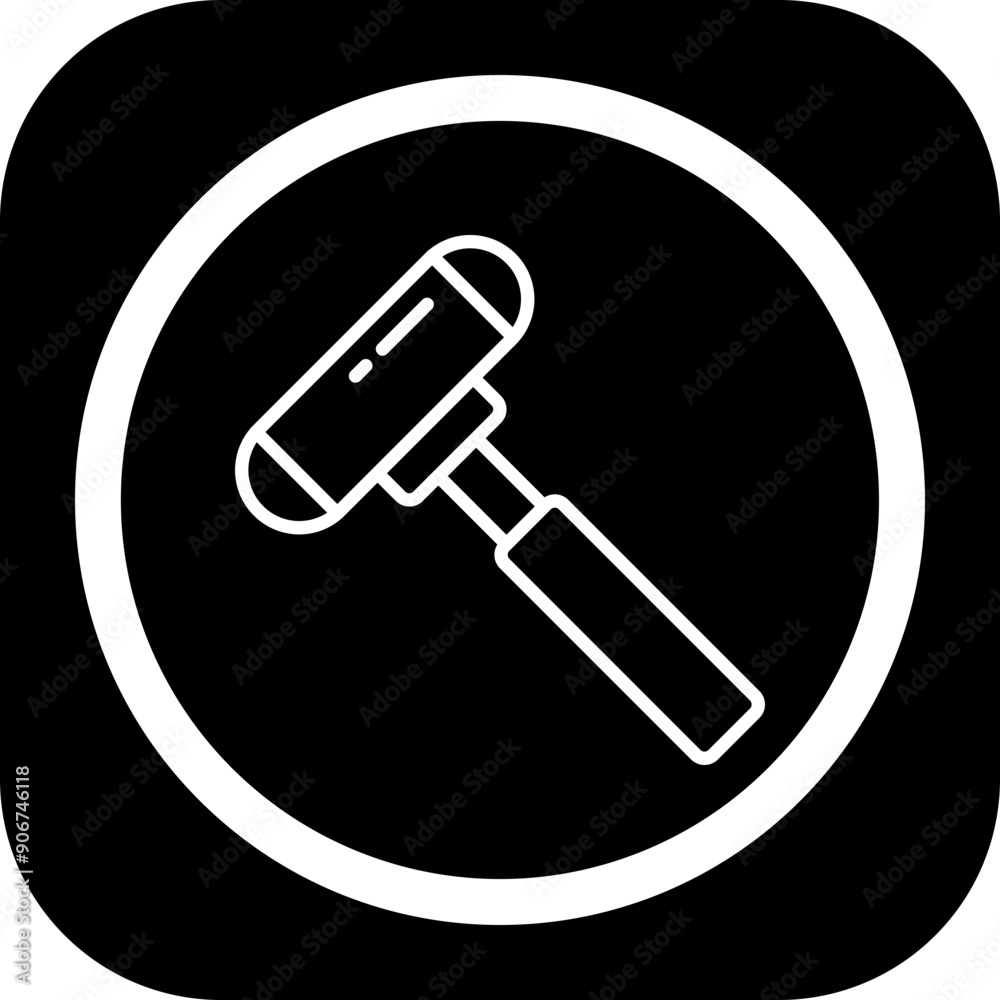Reflex Hammer Icon Design Reflex Hammer Icon Design