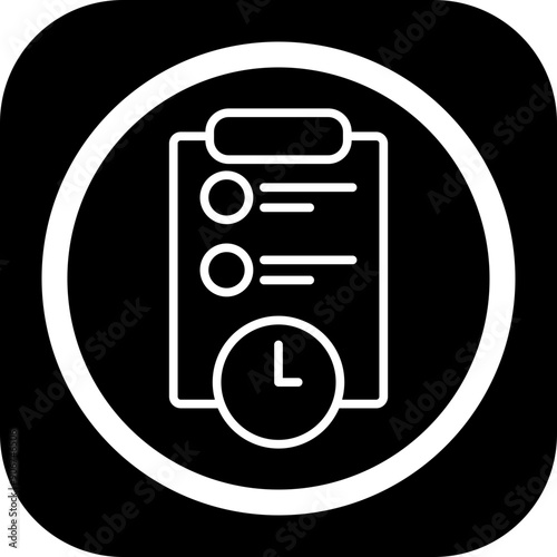 Deadline Icon Design