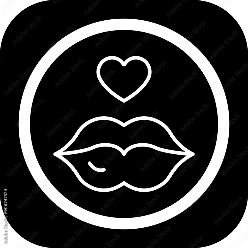 Lips Icon Design