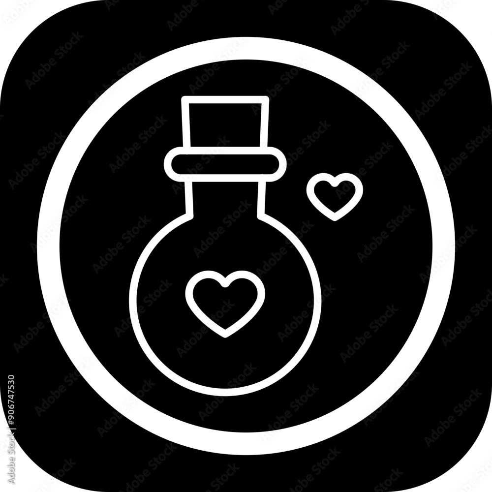Love Potion Icon Design Love Potion Icon Design