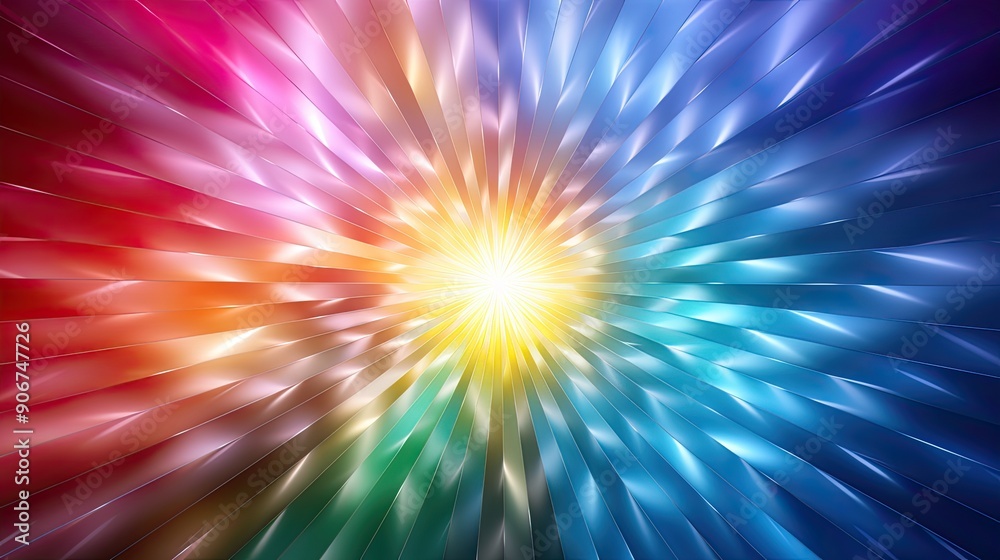 Obraz premium Abstract background with smooth lines and waves. AI Generation 