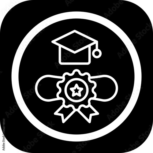 Bachelors Degree Icon Design