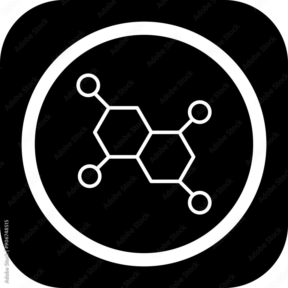 Chemical Bond Icon Design Chemical Bond Icon Design