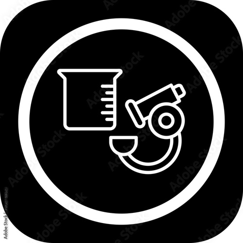 Microscope Experiments Icon Design