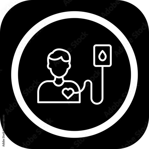 Donor Vector Icon Design
