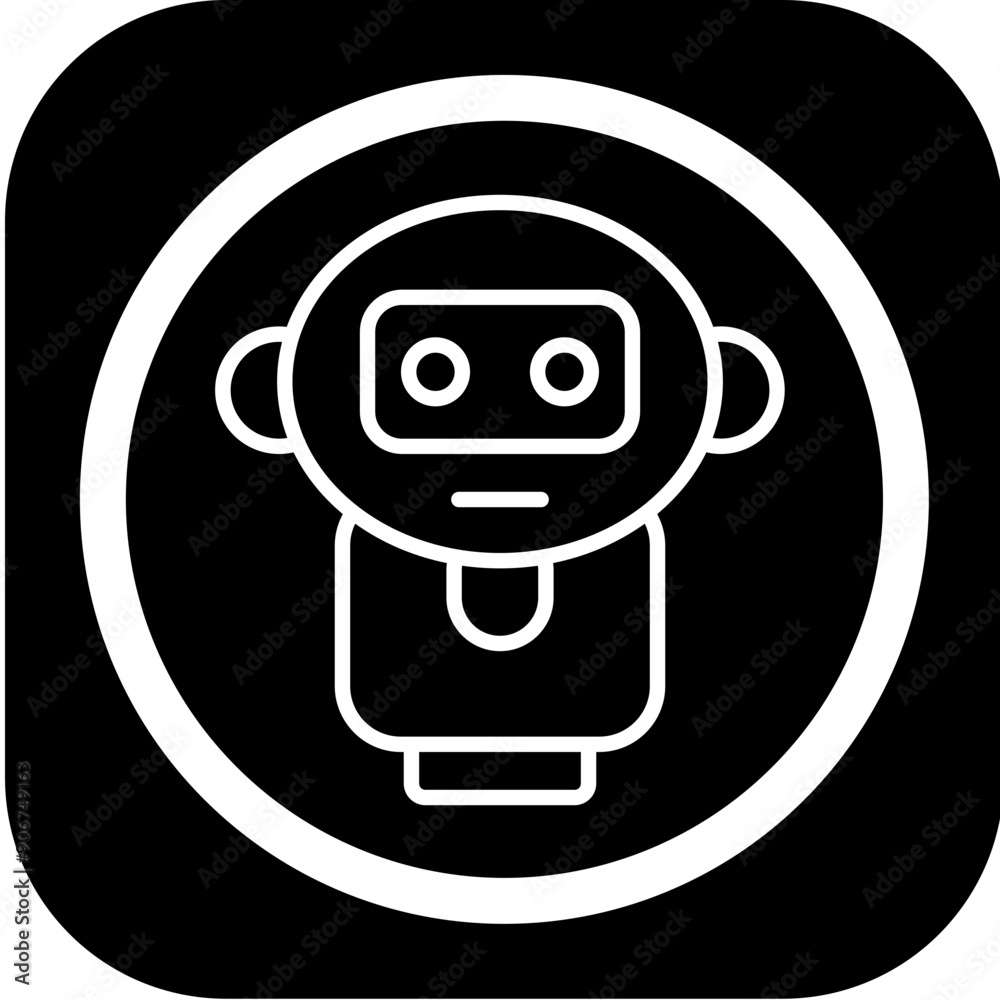 Ai Tutor Vector Icon Design
