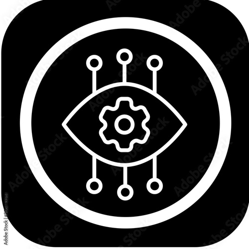 Surveillance Vector Icon Design
