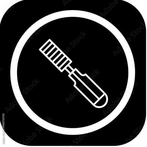 Chisel Vector Icon Design