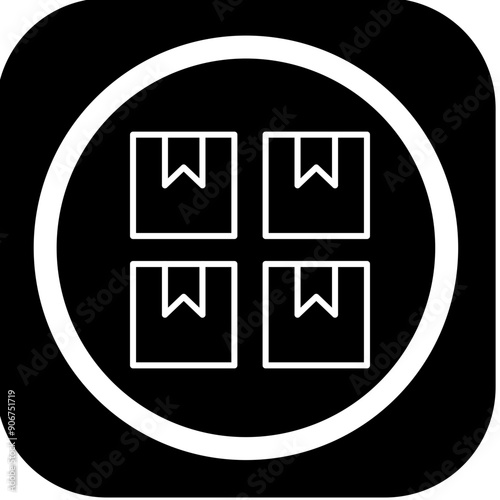 Boxes Icon Design