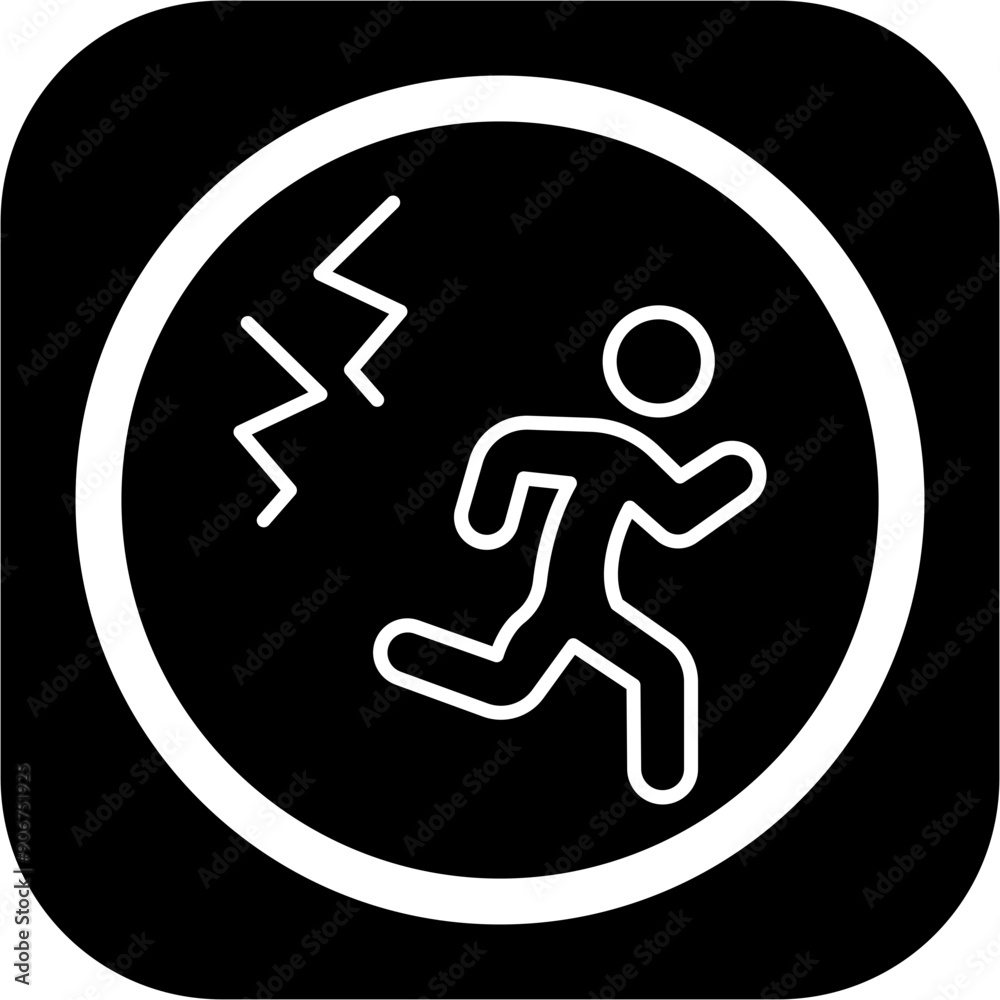 Evacuate Icon Design Evacuate Icon Design