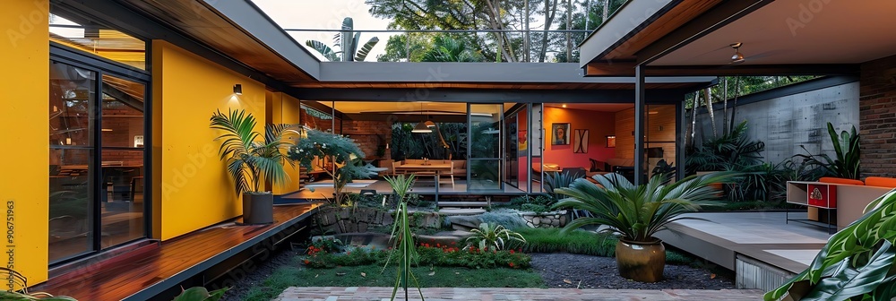 Modern Tropical House with Indoor-Outdoor Living Modern Tropical House with Indoor-Outdoor Living