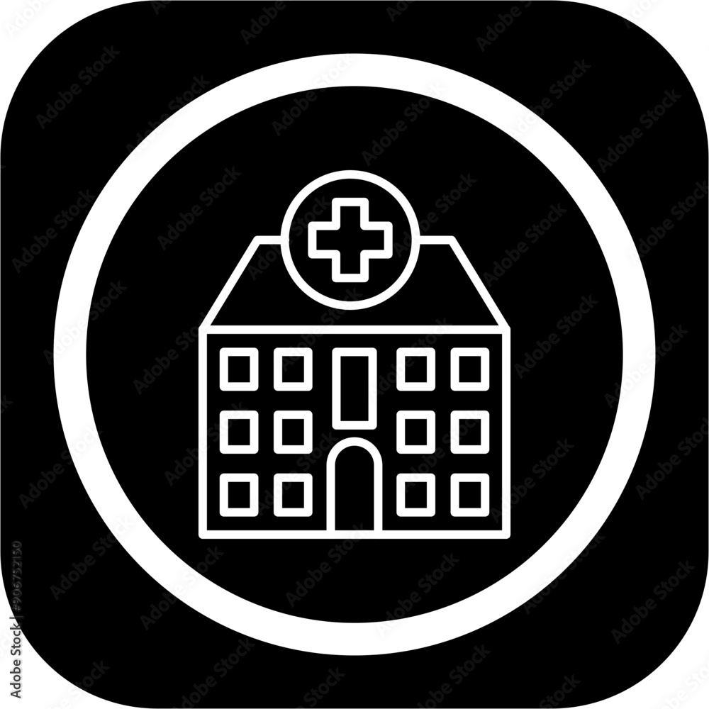 Hospital Icon Design Hospital Icon Design