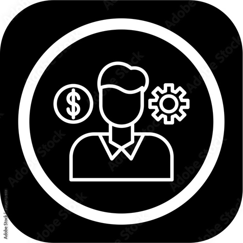 Entrepreneur Icon Design
