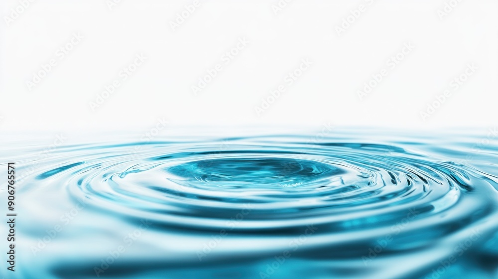 Ripples on the Surface of Blue Water Ripples on the Surface of Blue Water