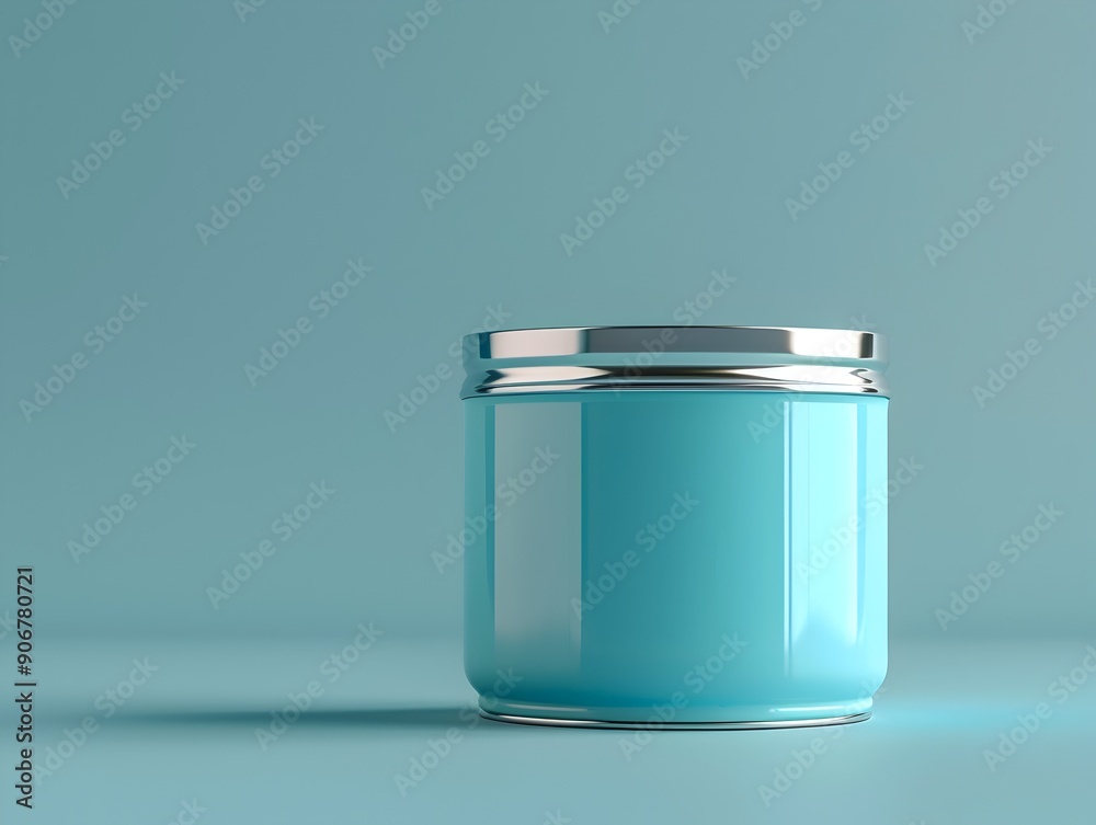Oval Plastic Container with Studio Lighting and Isolated Background Oval Plastic Container with Studio Lighting and Isolated Background