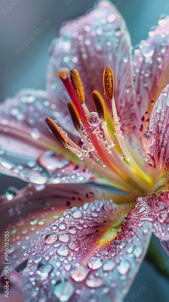 macro shot of a flower AI generated macro shot of a flower AI generated