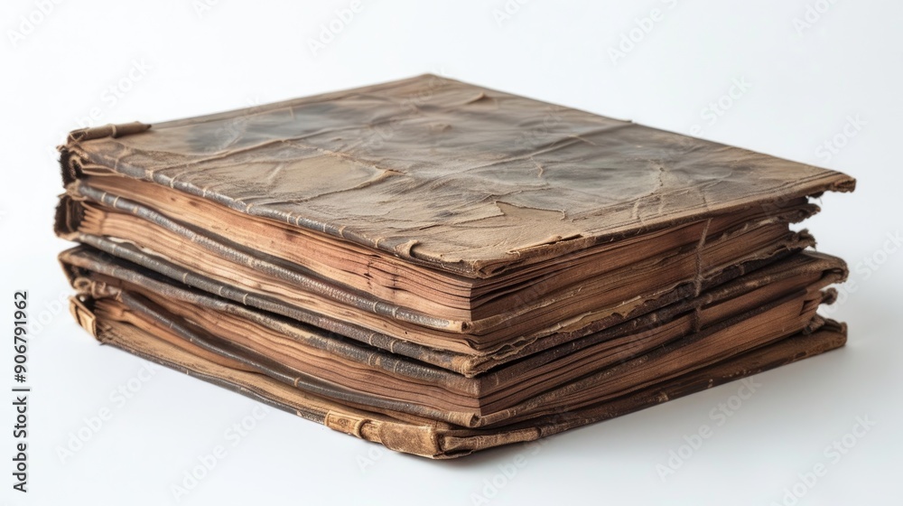 Book on white background Book on white background