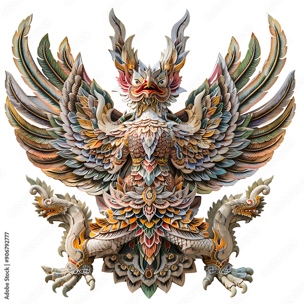 Garuda, a very capable creature from literature Garuda, a very capable creature from literature
