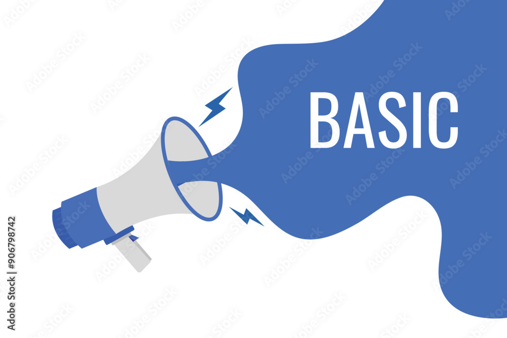 basic button, banner, label, template for website. basic text with colorful megaphone icon
basic button, banner, label, template for website. basic text with colorful megaphone icon