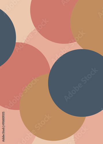 Wallpaper Mural Colorful abstract graphic background. Abstract poster Torontodigital.ca