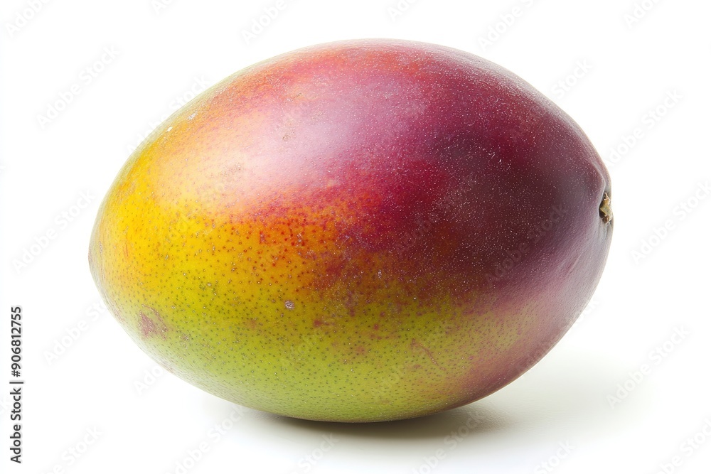 Mango isolated on white background, full depth of field , ai Mango isolated on white background, full depth of field , ai