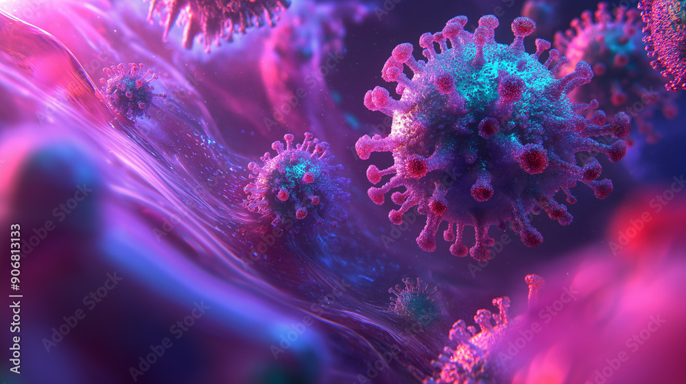 Fototapeta premium Graphic Resources for virus and bacteria 