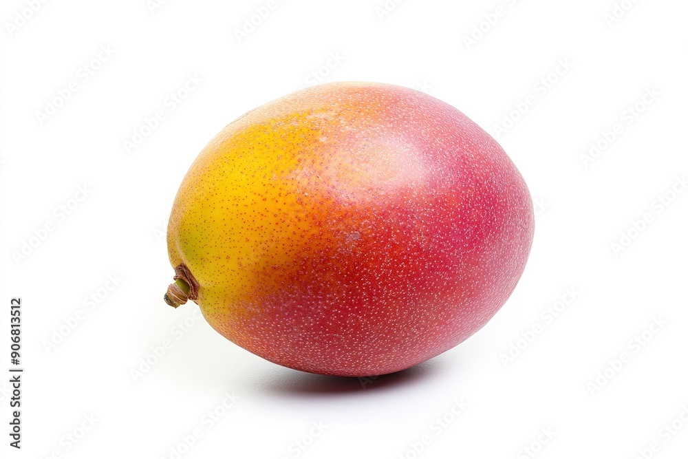 Mango isolated on white background, full depth of field , ai Mango isolated on white background, full depth of field , ai