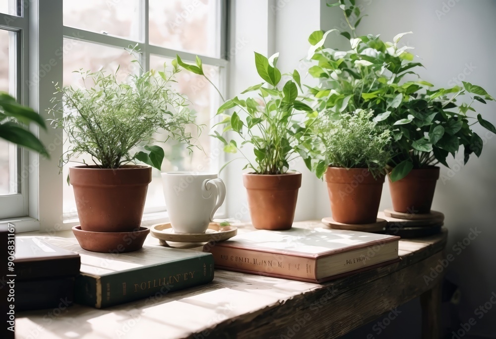 Fototapeta premium plant in a pot