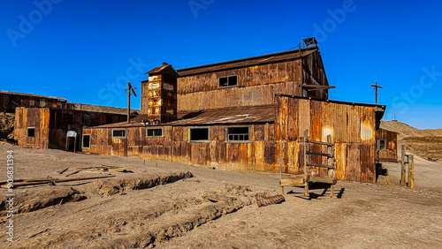 Humberstone Saltpeter Works, UNESCO World Heritage Site, northern Atacama, Chile, South America
