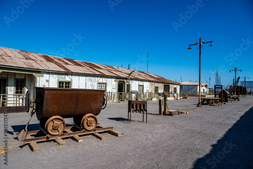 Humberstone Saltpeter Works, UNESCO World Heritage Site, northern Atacama, Chile, South America