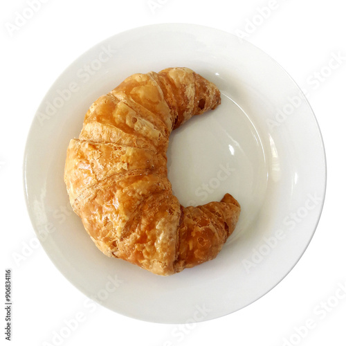 croissant on a plate 001