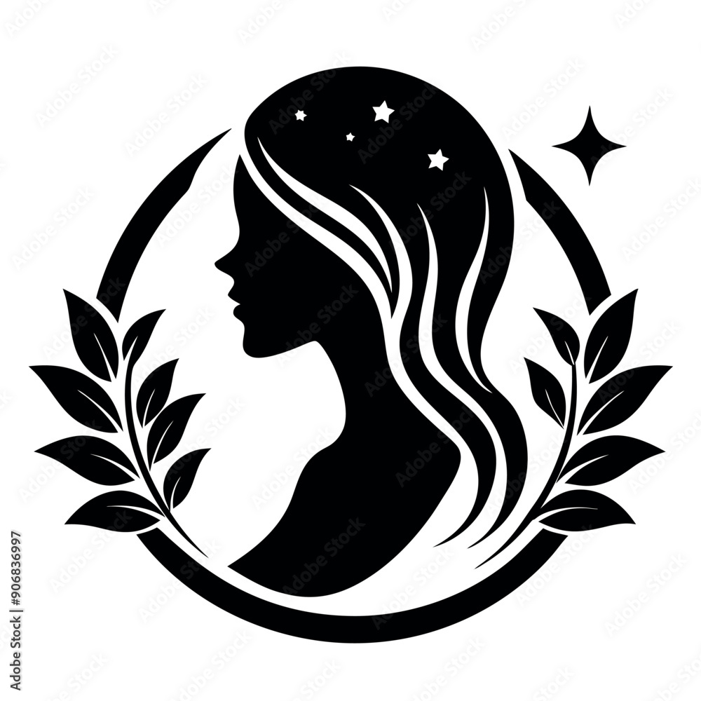 Beauty care logo vector art illustration.
Beauty care logo vector art illustration.