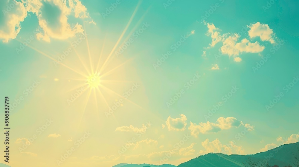 sun in the sky