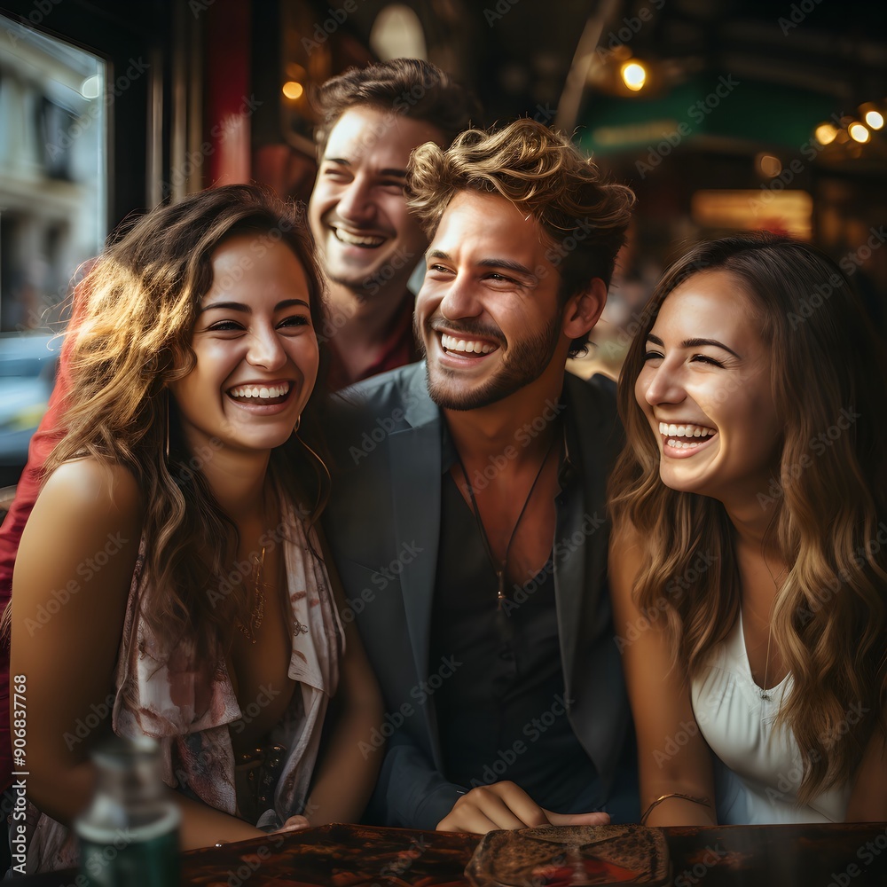 Friends Laughing Together Friends Laughing Together
