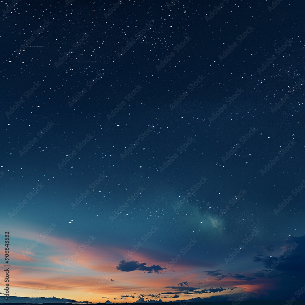 Naklejka premium nature in the sky