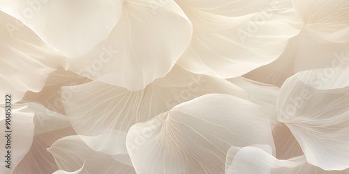 neutral color aesthetic photo with veins of leaf, Nature abstract of flower petals