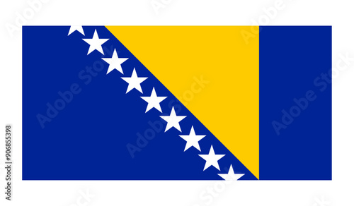 Free Download Flag of Bosnia and Herzegovina - GFXLoad
