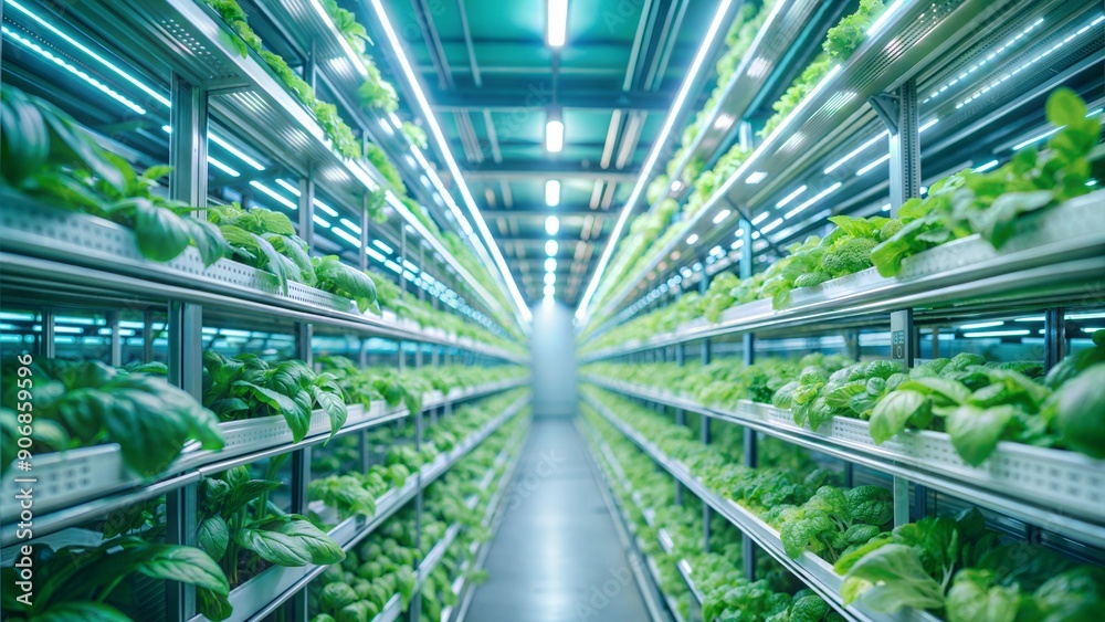 Cultivating the Future. Inside a Vertical Farm with Row Lighting Cultivating the Future. Inside a Vertical Farm with Row Lighting