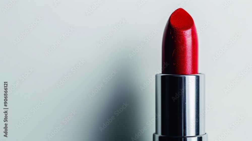 Luxurious red lipstick in a sleek tube, close-up on a white background. Ideal for beauty campaigns and cosmetic product showcases.
Luxurious red lipstick in a sleek tube, close-up on a white background. Ideal for beauty campaigns and cosmetic product showcases.