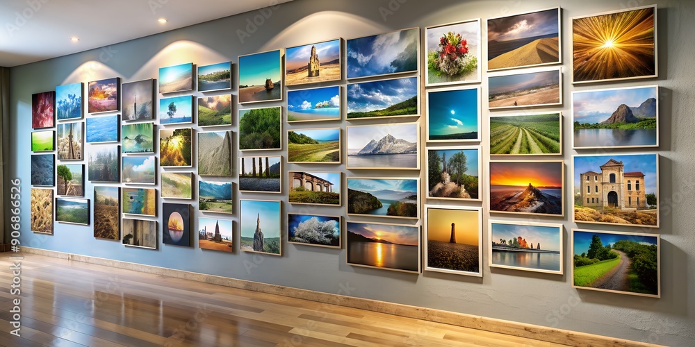 A picture on a wall informative Vibrant engaging Generative By AI A picture on a wall informative Vibrant engaging Generative By AI