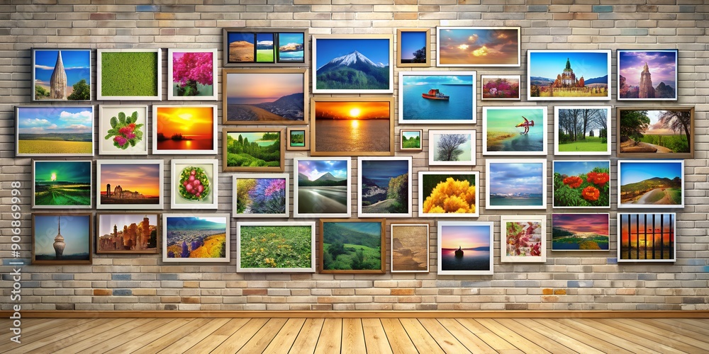 A picture on a wall informative Vibrant engaging Generative By AI A picture on a wall informative Vibrant engaging Generative By AI