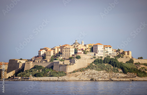 Fototapeta Naklejka Na Ścianę i Meble -  Calvi in Corsica, an ancient city by the sea. 