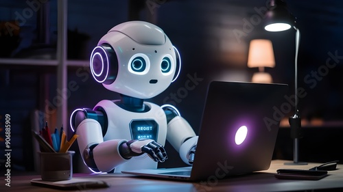 Charming and Friendly AI Robot Utilizing Modern Technology