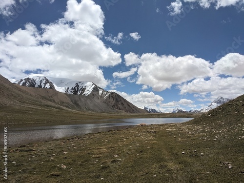 Breathtaking Views of Shimshal Pass in the Pamir Mountains. Shimshal Valley is a remote and breathtakingly beautiful area known for its high-altitude landscapes, rugged mountains, and more.