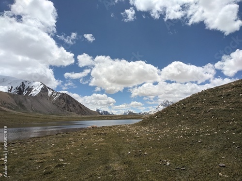 Breathtaking Views of Shimshal Pass in the Pamir Mountains. Shimshal Valley is a remote and breathtakingly beautiful area known for its high-altitude landscapes, rugged mountains, and more.