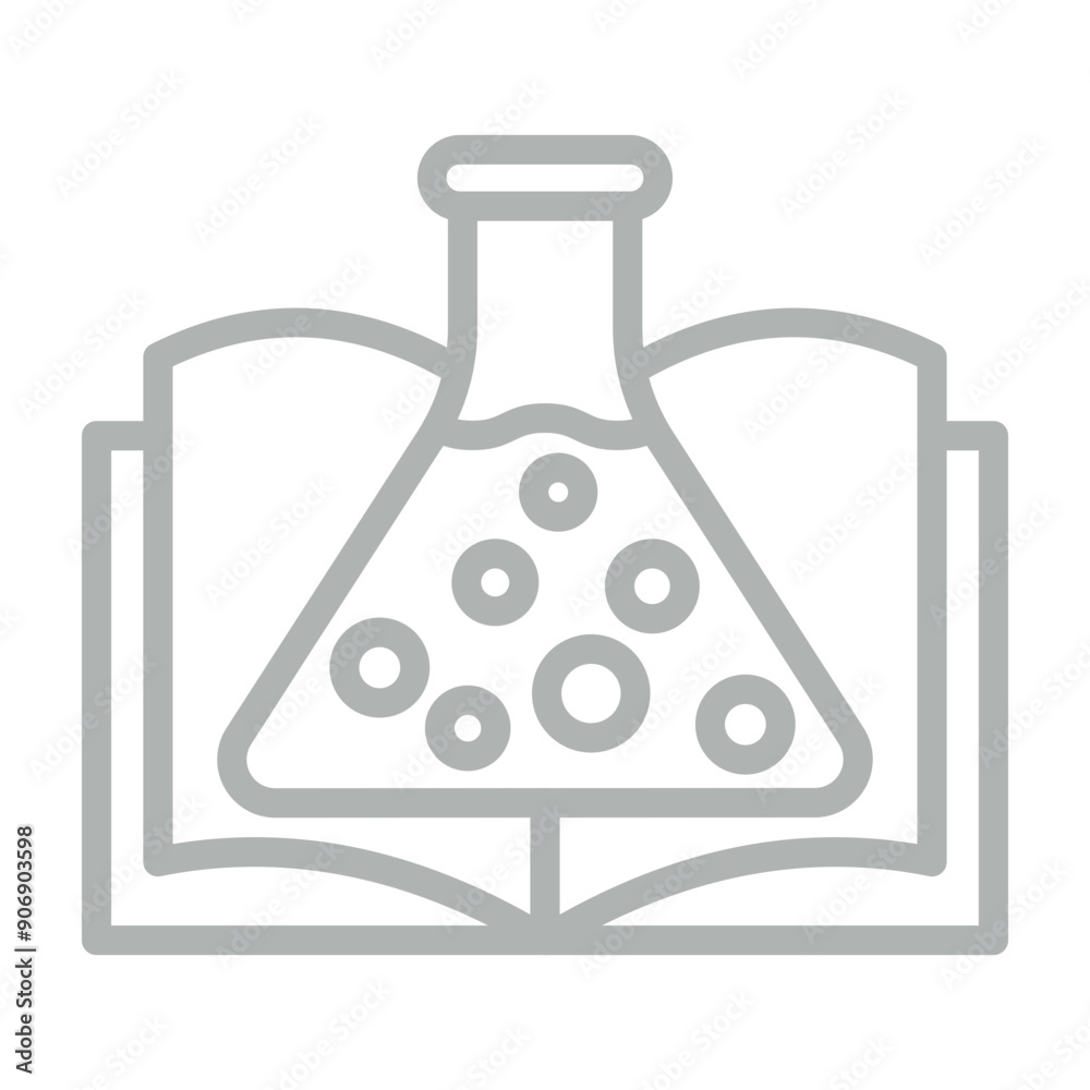 Knowledge Vector Line Grey Icon Design Knowledge Vector Line Grey Icon Design