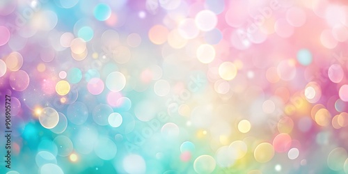 Soft focus light background patterns blur abstract style pastel color AI-Generated Content