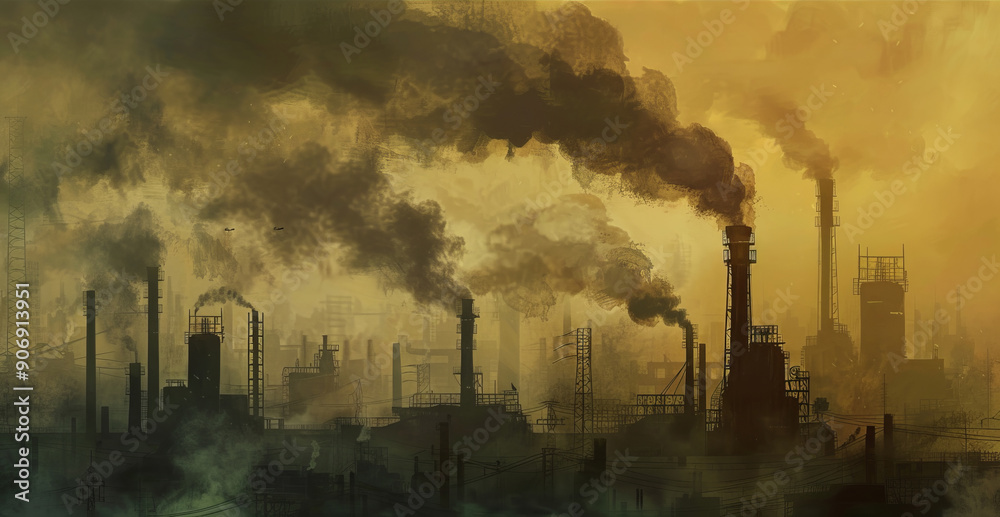 Obraz premium Factories