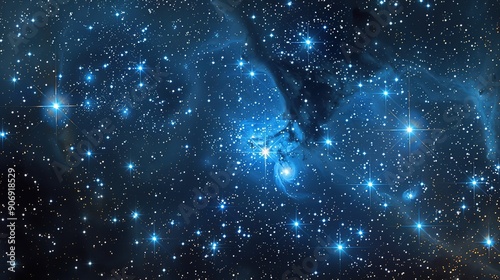 star cluster pattern wallpaper